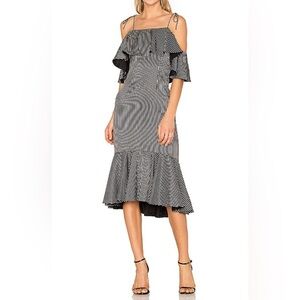 Amur Francesca Striped Dress